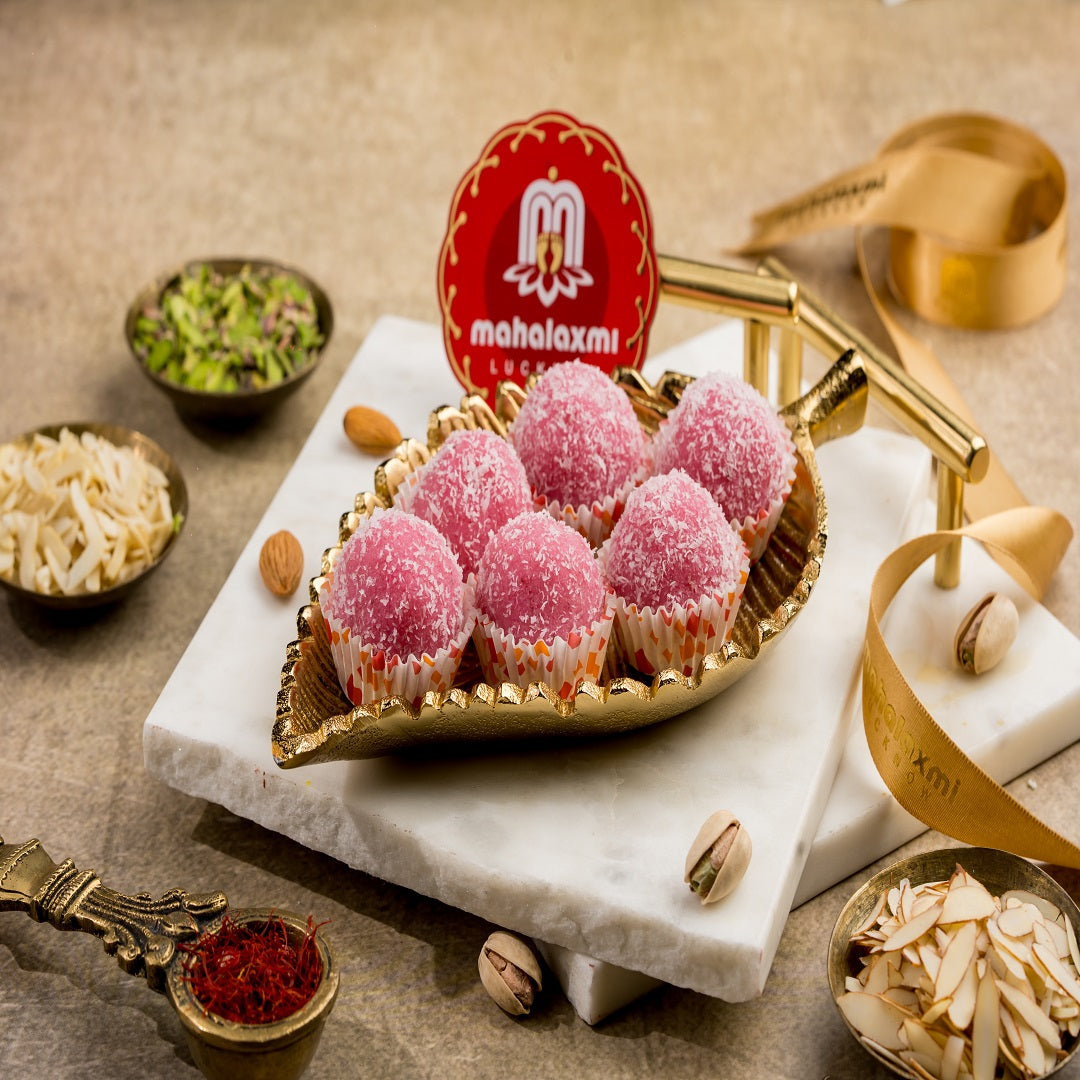 COCONUT STRABERRY LADDU