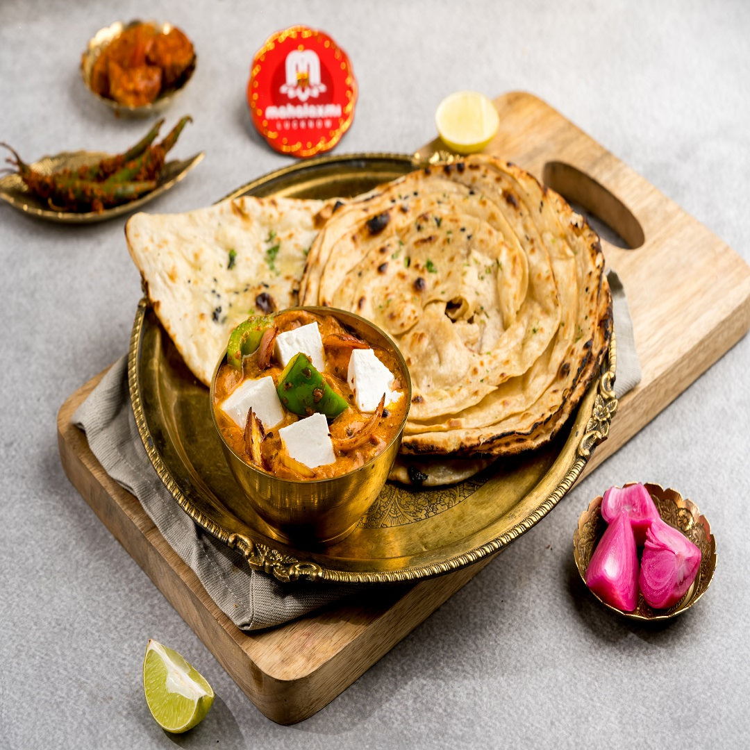 Kadhai Paneer (2Pcs.) Breads