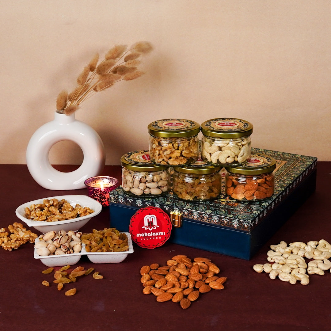 Mahalaxmi Blue Premium Box – 5 Jar