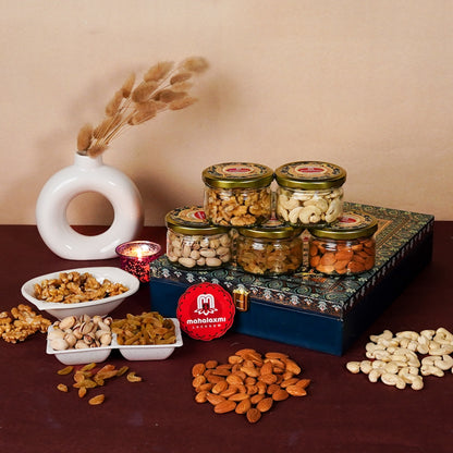 Mahalaxmi Blue Premium Box – 5 Jar