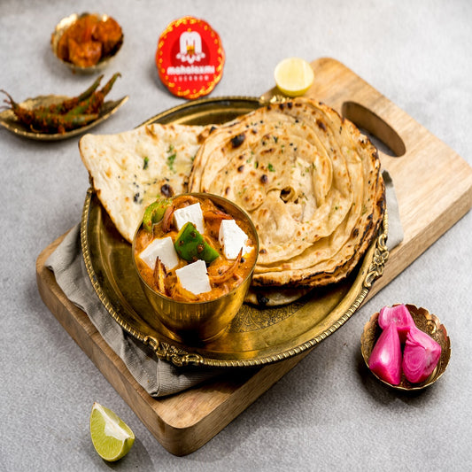 Kadhai Paneer (2Pcs.) Breads