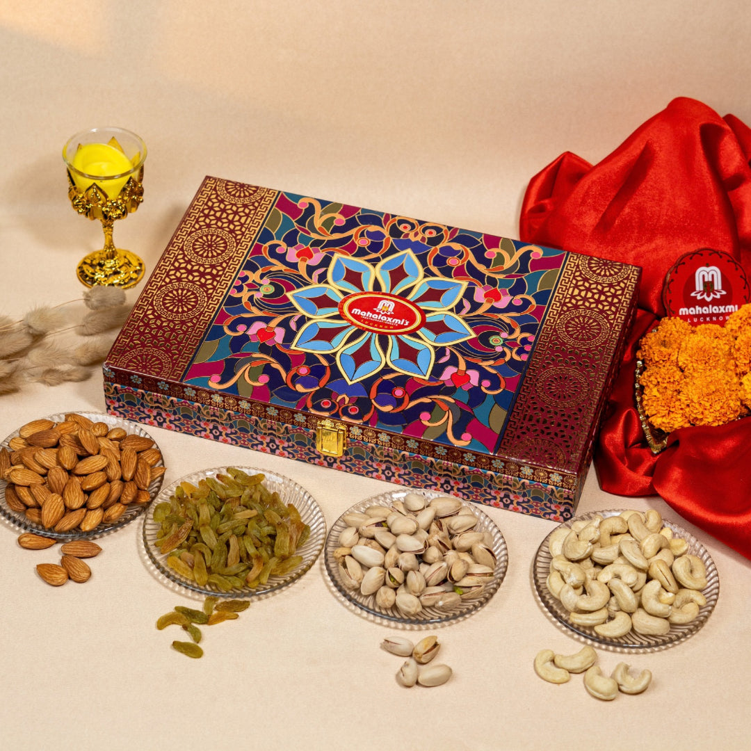 Mahalaxmi Dry Fruits Blue Box – B
