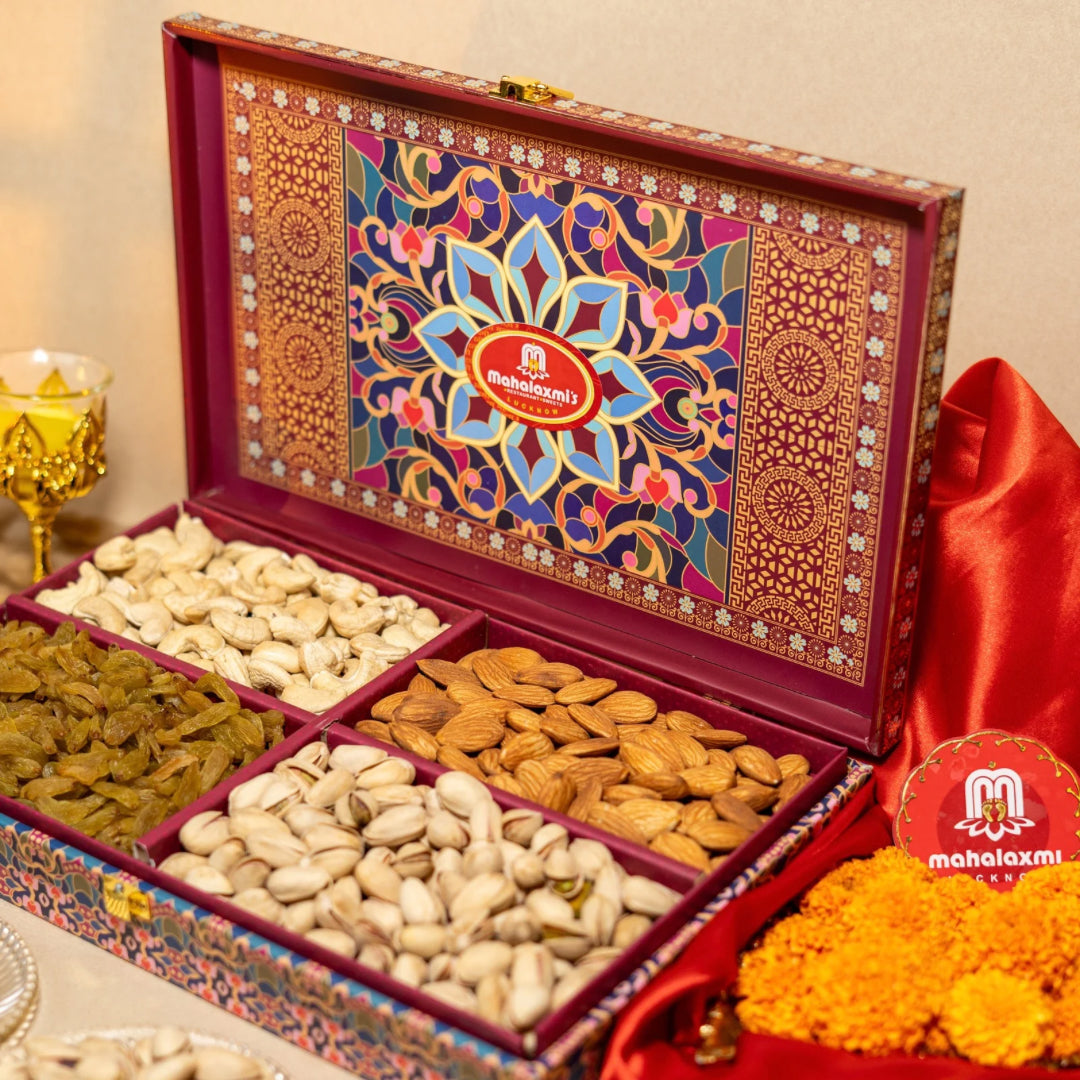 Mahalaxmi Dry Fruits Blue Box – B